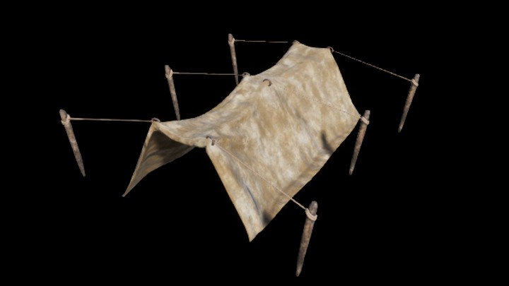 UE项目资源_模型资源_帐篷010