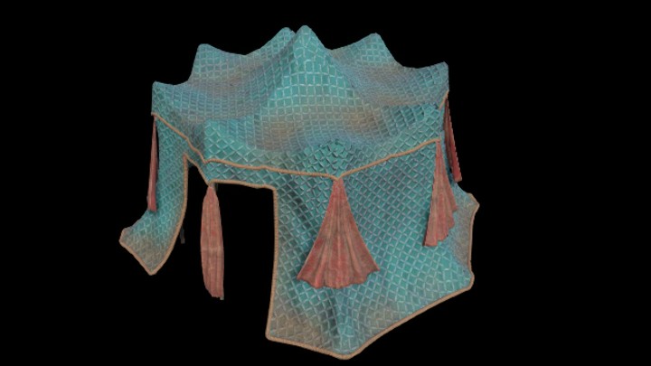 UE项目资源_模型资源_帐篷024