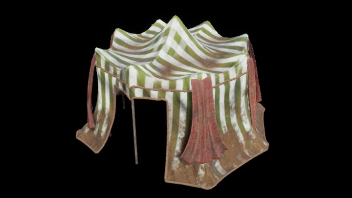 UE项目资源_模型资源_帐篷026