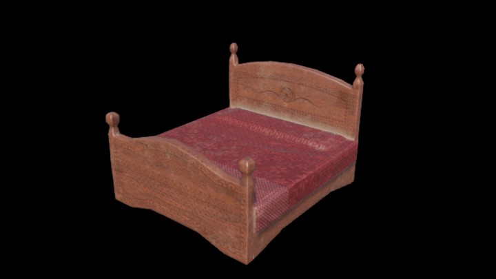 UE项目资源_模型资源_床051