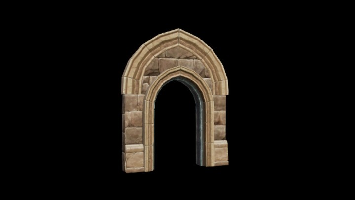 UE项目资源_模型资源_拱门015