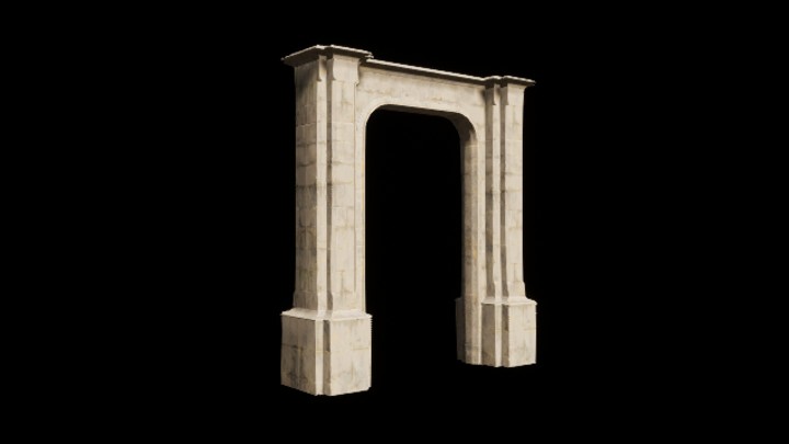 UE项目资源_模型资源_拱门022