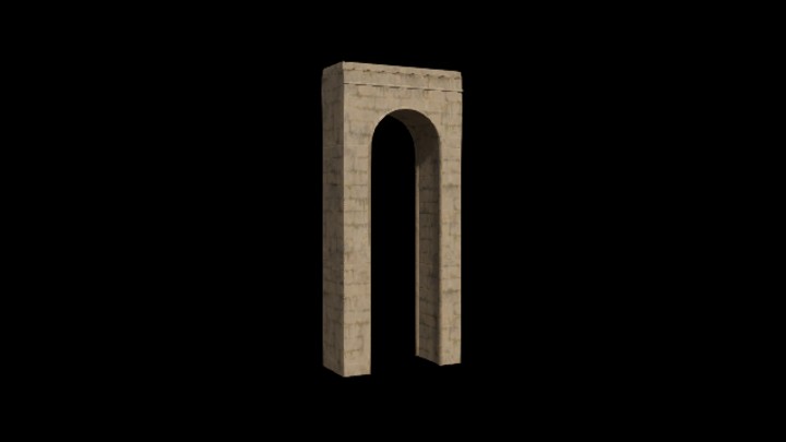 UE项目资源_模型资源_拱门023