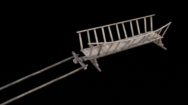 UE项目资源_模型资源_推车021