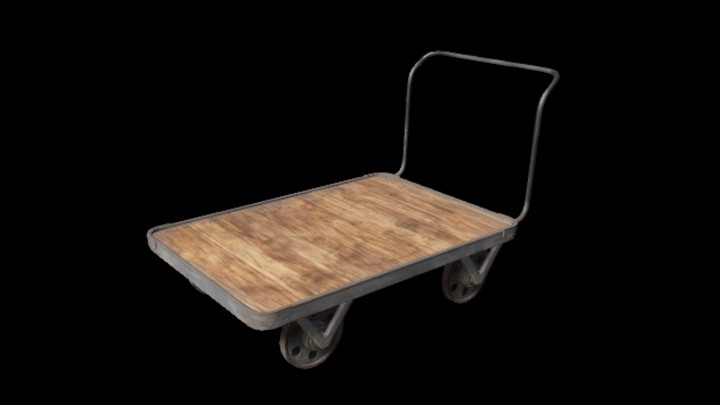 UE项目资源_模型资源_推车022