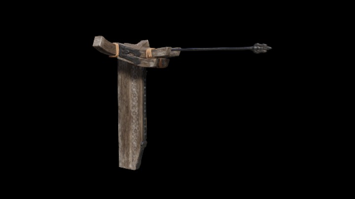 UE项目资源_模型资源_旗杆011