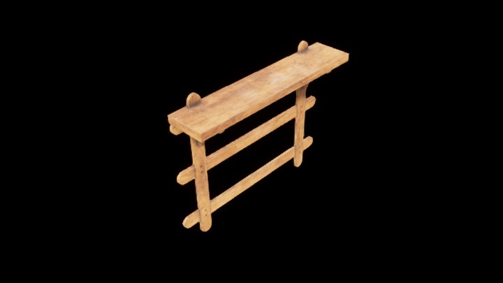 UE项目资源_模型资源_木架027