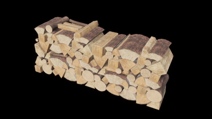 UE项目资源_模型资源_木柴006