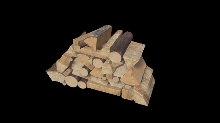 UE项目资源_模型资源_木柴008