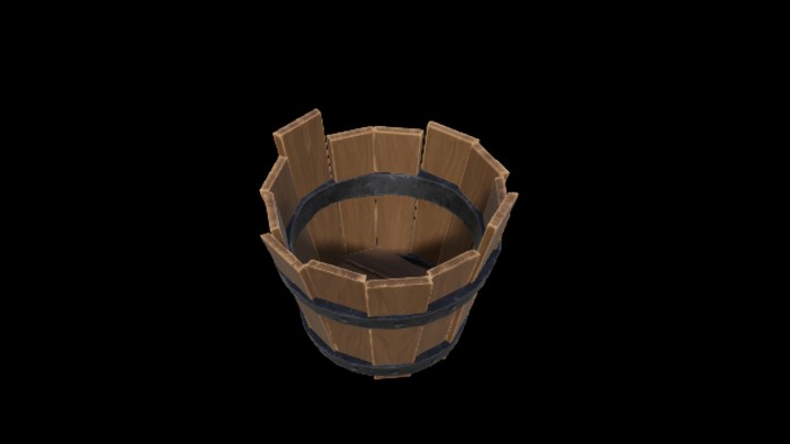 UE项目资源_模型资源_木桶119