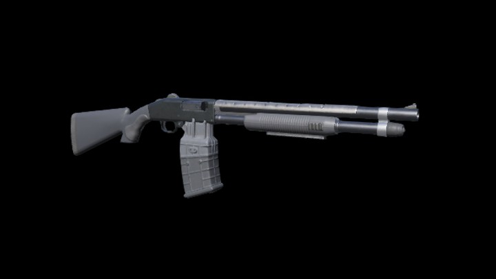 UE项目资源_模型资源_枪011