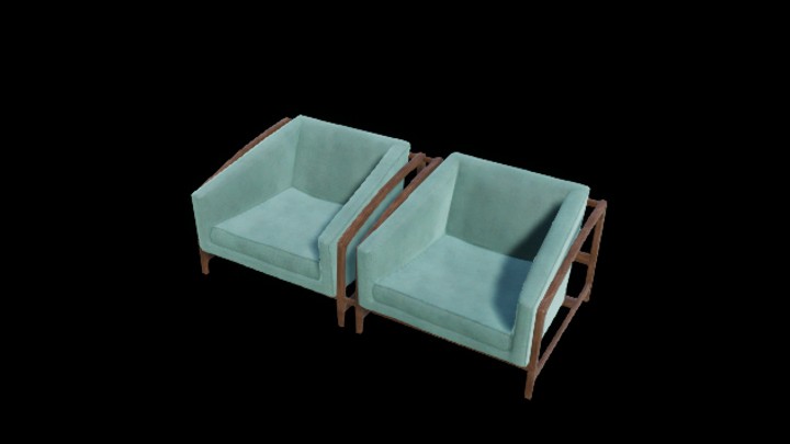 UE项目资源_模型资源_椅子354