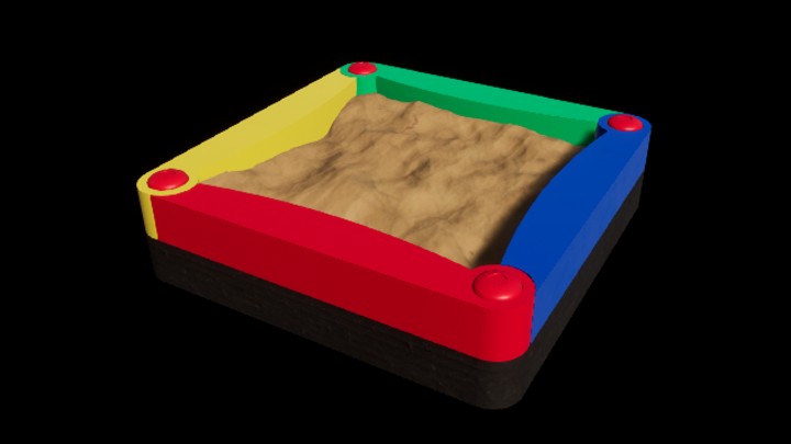 UE项目资源_模型资源_沙坑001