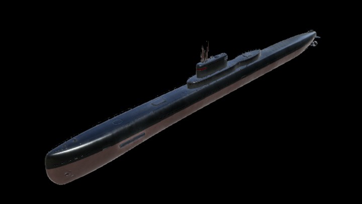 UE项目资源_模型资源_潜艇002