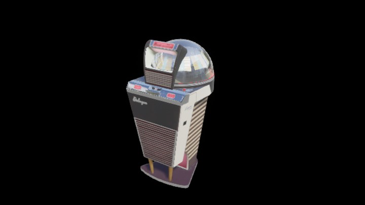 UE项目资源_模型资源_点唱机004