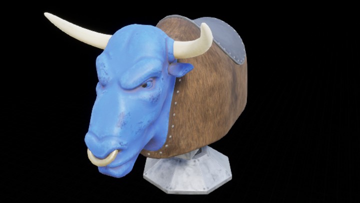 UE项目资源_模型资源_牛001