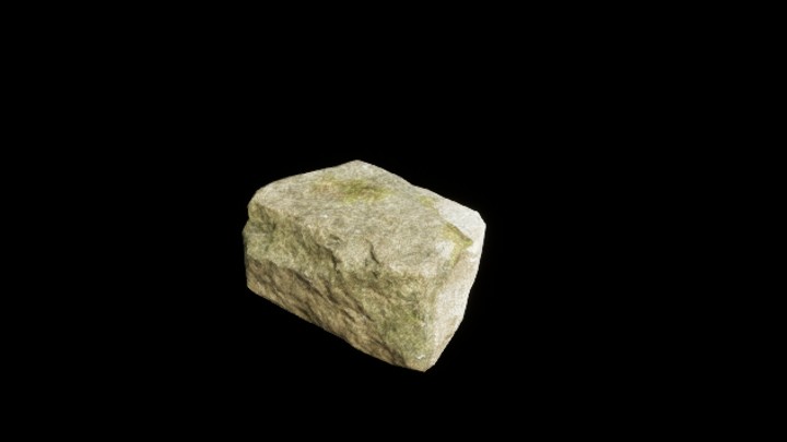 UE项目资源_模型资源_石块038