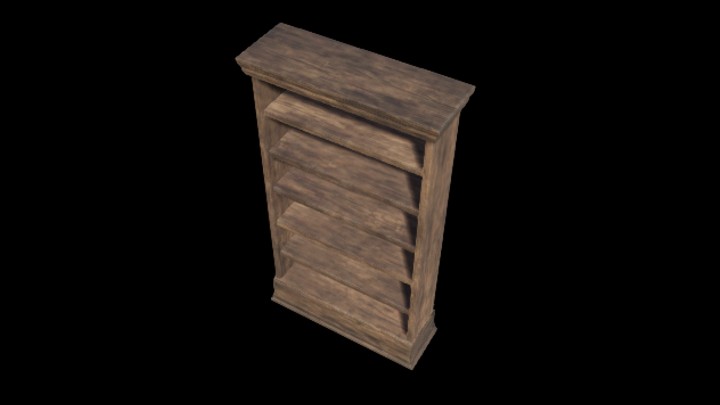 UE项目资源_模型资源_置物架022