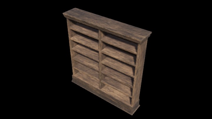 UE项目资源_模型资源_置物架023