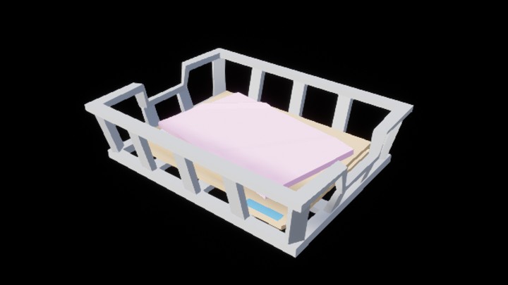 UE项目资源_模型资源_置物架033