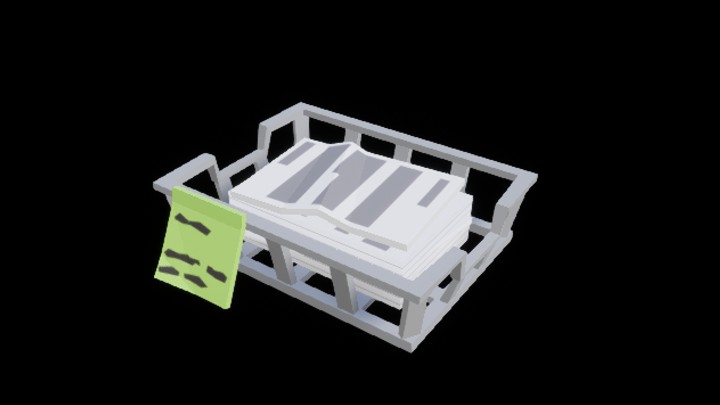 UE项目资源_模型资源_置物架034