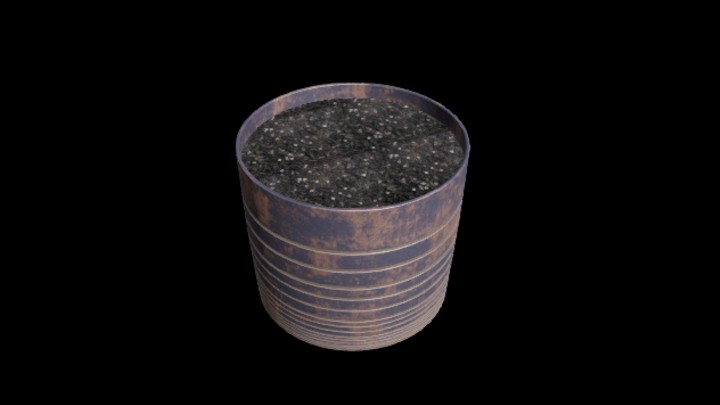 UE项目资源_模型资源_花盆050