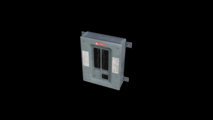 UE项目资源_模型资源_配电箱010