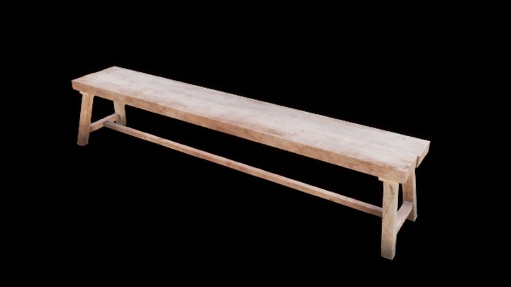 UE项目资源_模型资源_长凳016