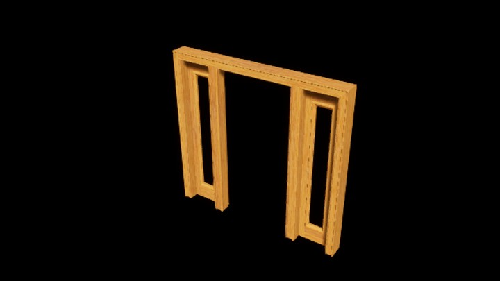 UE项目资源_模型资源_门框052