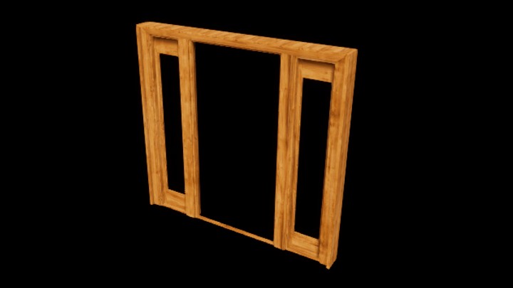 UE项目资源_模型资源_门框065