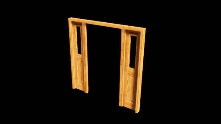 UE项目资源_模型资源_门框090