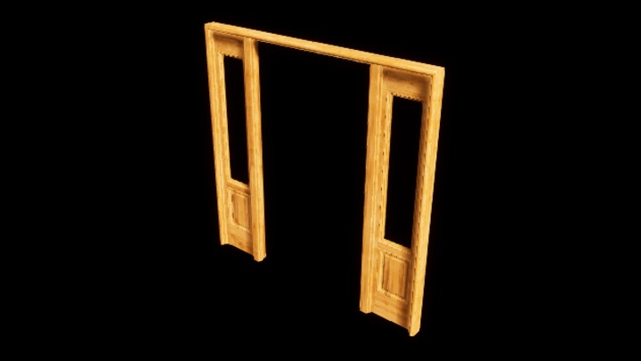 UE项目资源_模型资源_门框095