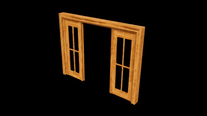 UE项目资源_模型资源_门框103