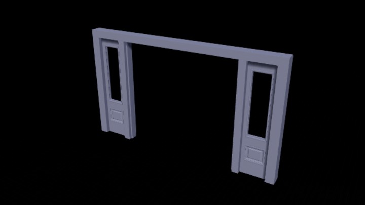 UE项目资源_模型资源_门框125