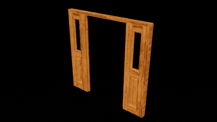 UE项目资源_模型资源_门框129