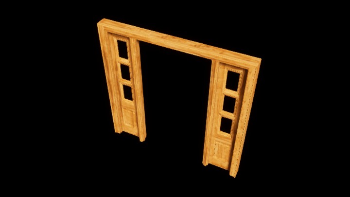 UE项目资源_模型资源_门框139