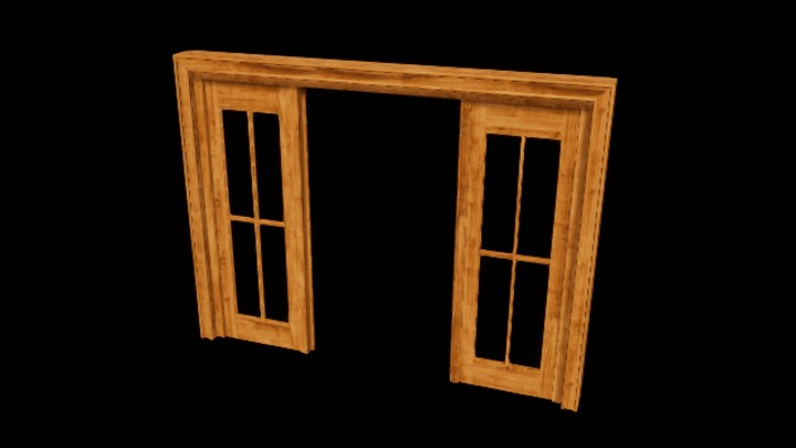 UE项目资源_模型资源_门框144