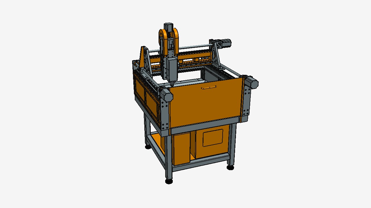 UG_数控镂铣机001