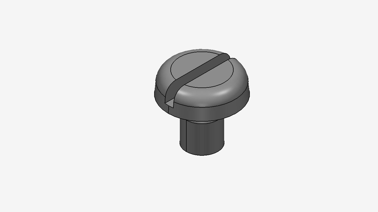 盘头螺栓GB-T67-2000