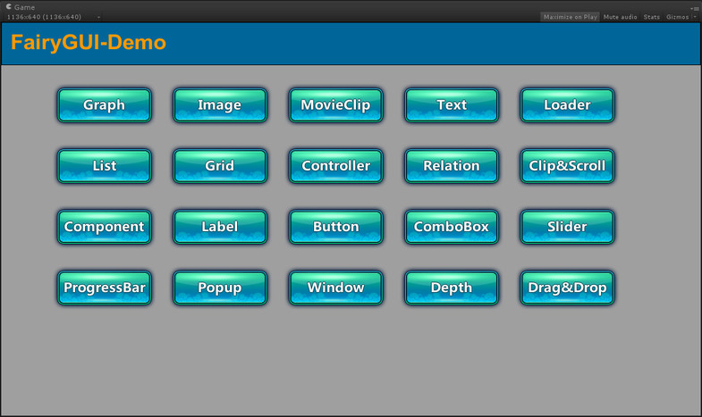 Fairy GUI仙侠UI界面