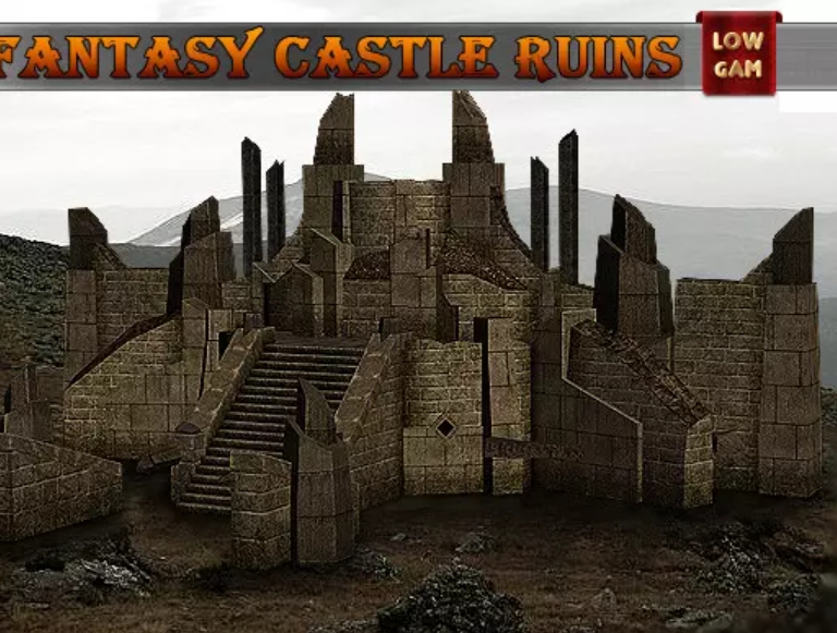 Fantasy Castle Ruins v1.1幻想城堡废墟