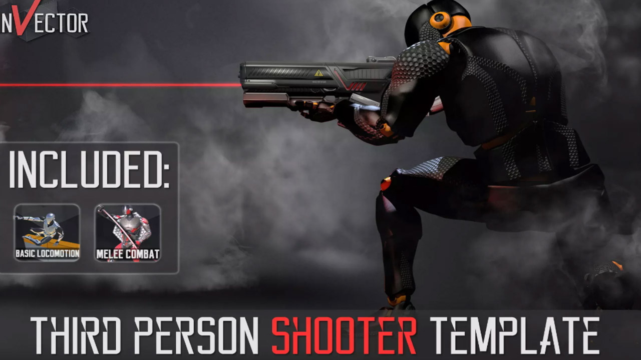 Invector Third Person Controller – Shooter Template v2.6.2第三人称控制器模板
