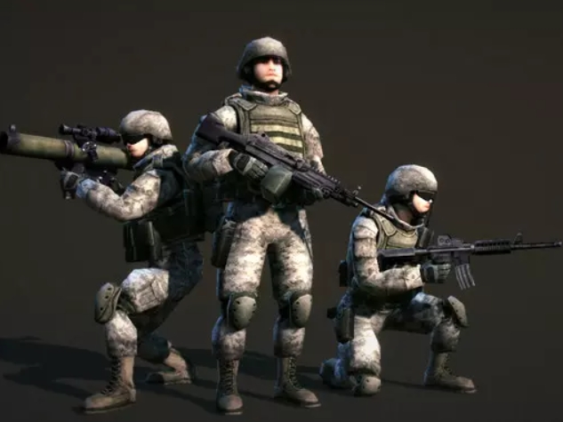 Low Poly Soldiers v1.0士兵角色