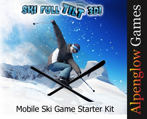 Mobile Ski Game with Tilt Controls移动端滑雪游戏