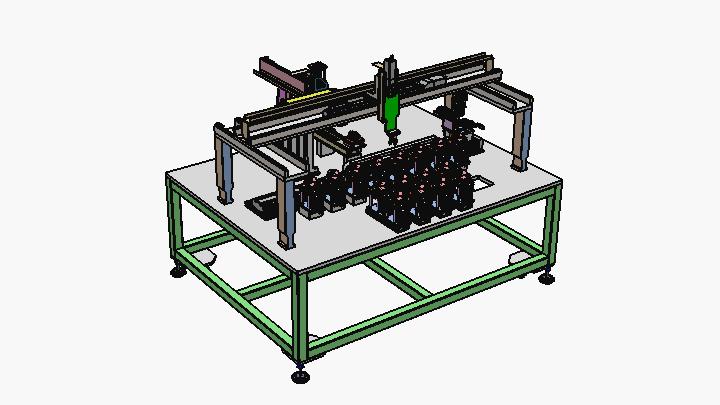 STEP_产品搬运打标设备001
