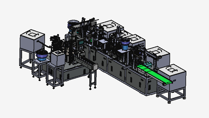STEP_全自动马达组装生产线001