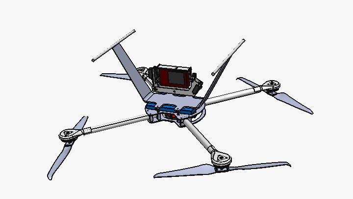 STEP_四轴飞行器模型001
