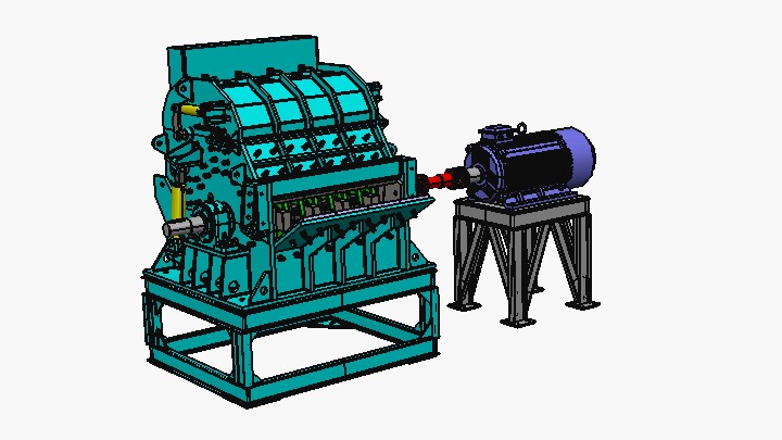 STEP_废钢破碎机001