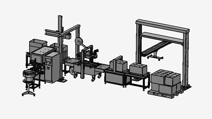 STEP_轴承密封圈打包包装机流水线001