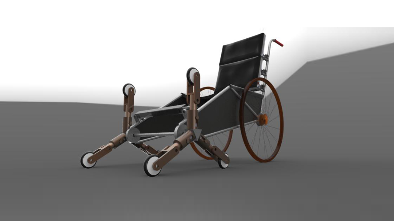 SW_折叠式轮椅医疗车001